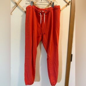 Peace love world jogger sweatpants size M